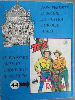 Tex Tre Stelle N° 43 - Settembre 1967 - Edizioni Araldo