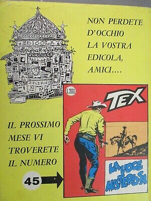 Tex Tre Stelle N° 44 - Ottobre 1967 - Edizioni Araldo
