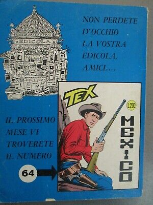 Tex Tre Stelle N° 63 - Maggio 1969 - Edizioni Araldo
