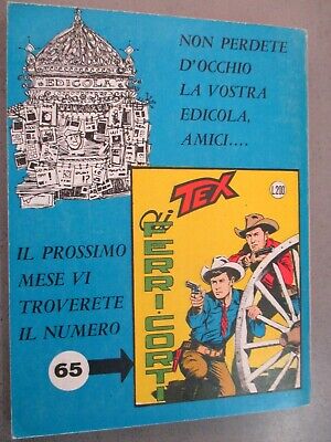 Tex Tre Stelle N° 64 - Giugno 1969 - Edizioni Araldo