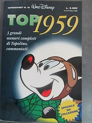 Top 1959 - Superdisney N° 12 - Contiene Ristampa Topolino 222, 223 E 224