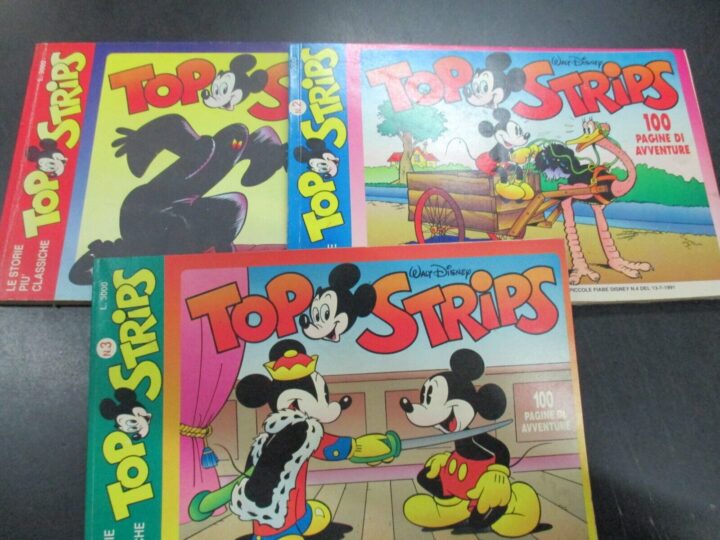 Topo Strips 1/3 - Walt Disney Italia 1991 - Serie Completa