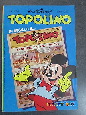 Topolino 1534 - Mondadori 1985