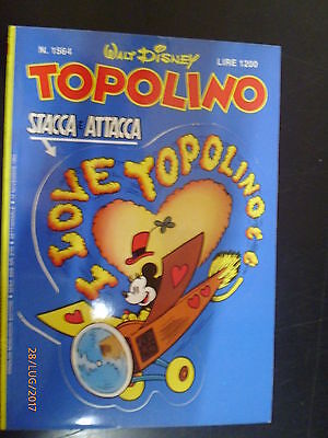 Topolino 1564 - Copertina Adesiva - Mondadori 1985