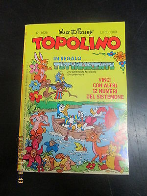 Topolino 1635 - Con Inserto / Poster Walter Zenga