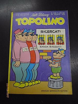 Topolino N° 1083 - 29 Agosto 1976