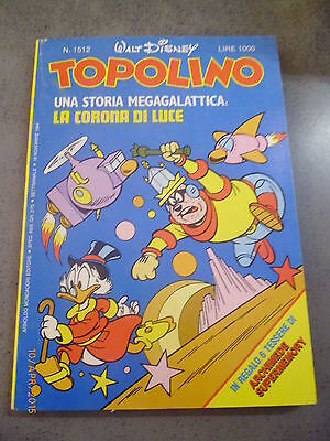 Topolino N° 1512 Del 18 Novembre 1984 Con Tessere Archimede Supermemory