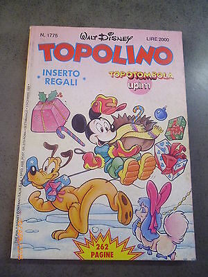 Topolino N° 1775 Del 3 Dicembre 1989 Con Cartella Tombola Allegata