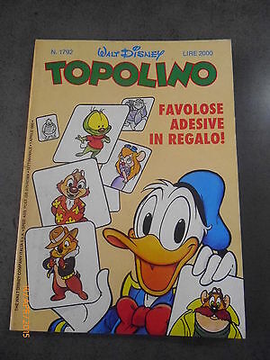Topolino N° 1792 Del 1 Aprile 1990 Con Figurine Allegate