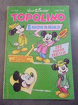 Topolino N° 1824 Del 11 Novembre 1990 Con Figurine Allegate