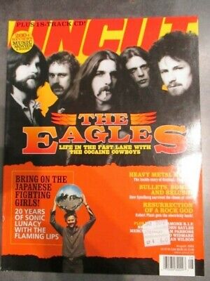 Uncut August 63 2002 - The Eagles Ozzfest Robert Plant - Rivista Inglese