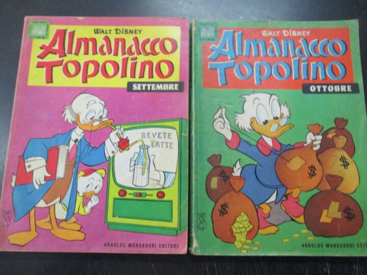 Almanacco Topolino Annata 1962 - Serie Completa