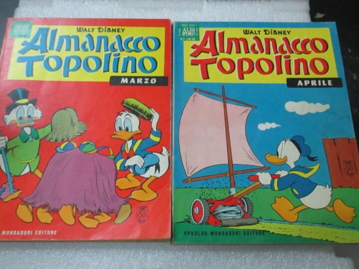 Almanacco Topolino Annata 1965 1/12 - Serie Completa