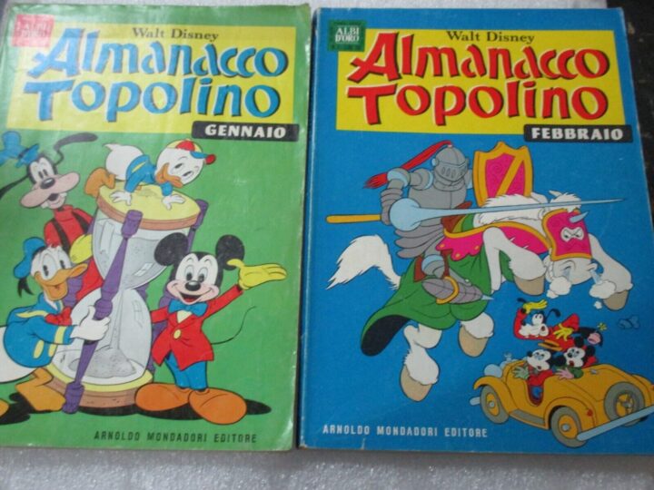 Almanacco Topolino Annata 1969 1/12 - Serie Completa