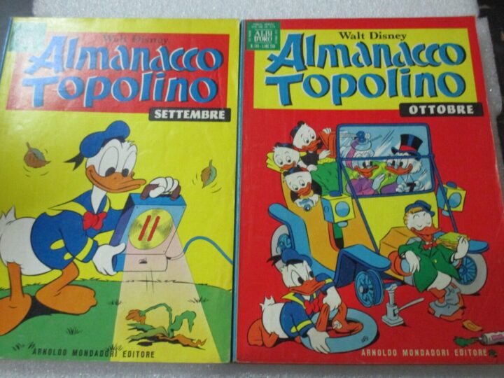 Almanacco Topolino Annata 1971 1/12 (169/180) - Serie Completa