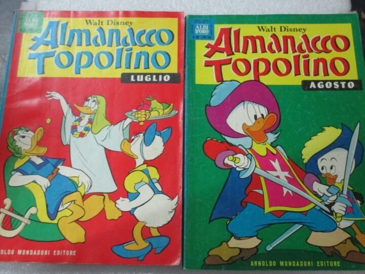 Almanacco Topolino Annata 1972 1/12 (181/192) - Serie Completa