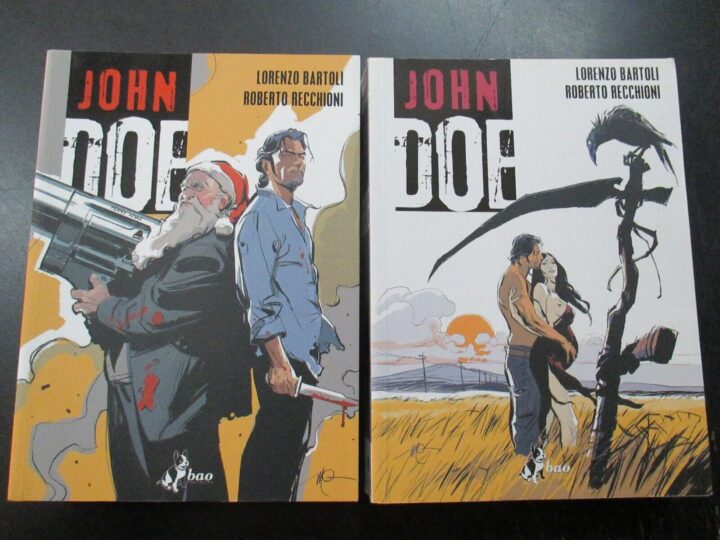 John Doe 1/6 - Ed. Bao Publishing 2016 - Bartoli Recchioni - Serie Completa