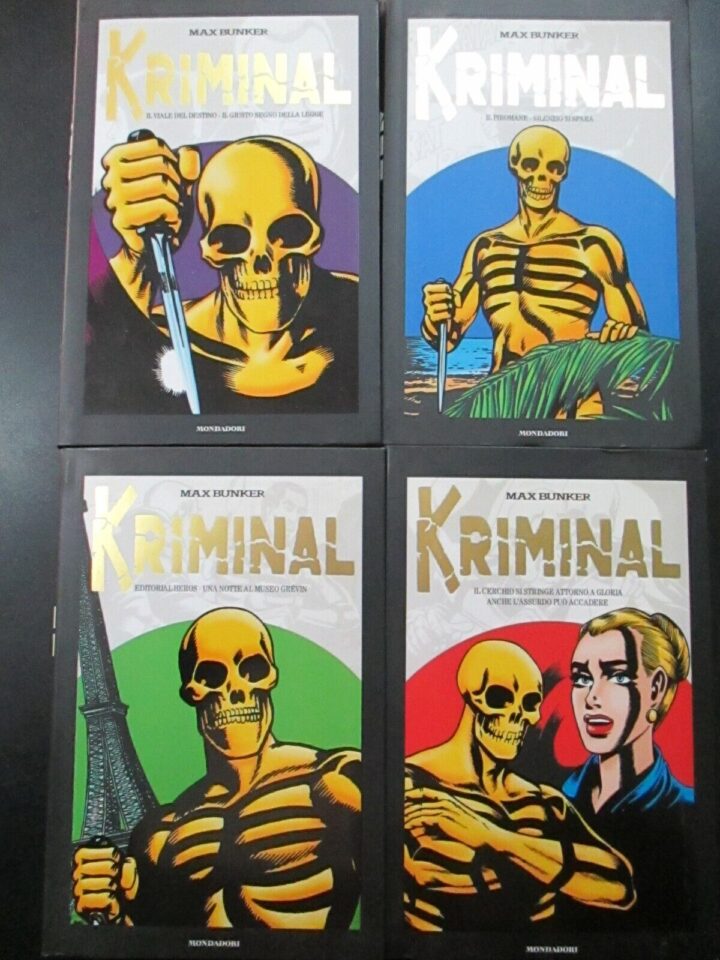 Kriminal 1/16 - Ed. Mondadori - Volumi Cartonati - Magnus - Serie Completa