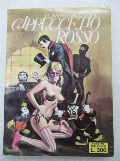 Le Avventure Di Cappuccetto Rosso N° 23 - Emmevi 1974 - Parodia Di Diabolik