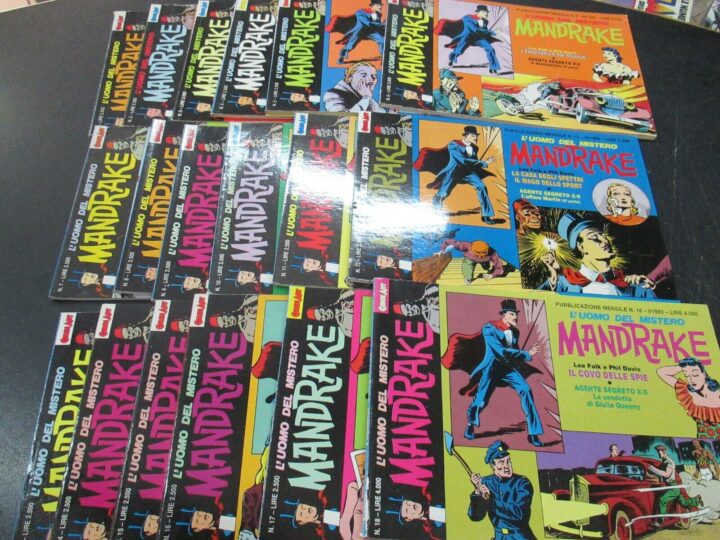 Mandrake L'uomo Del Mistero 1/18 - Comic Art 1991 - Sequenza In Offerta!