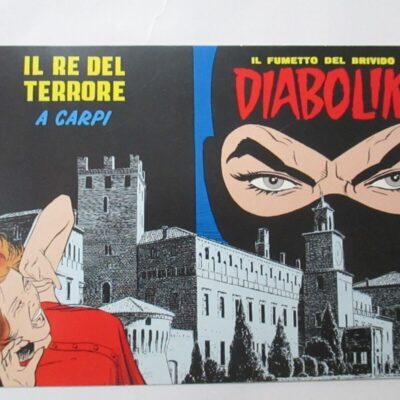 Diabolik Il Re Del Terrore A Carpi - Cartolina Annullo 1° Giorno A Colori - 2000