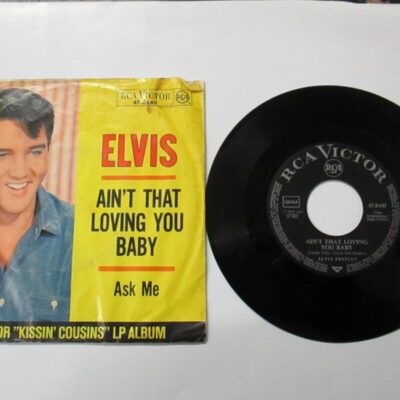 Elvis Presley - Ain't That Loving You Baby - 7" 45 Giri