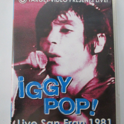 Iggy Pop - Live San Fran 1981 - Dvd