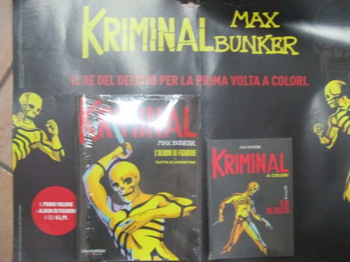 Kriminal A Colori 1/114 - Max Bunker - Sequenza Completa Con Album E Figurine