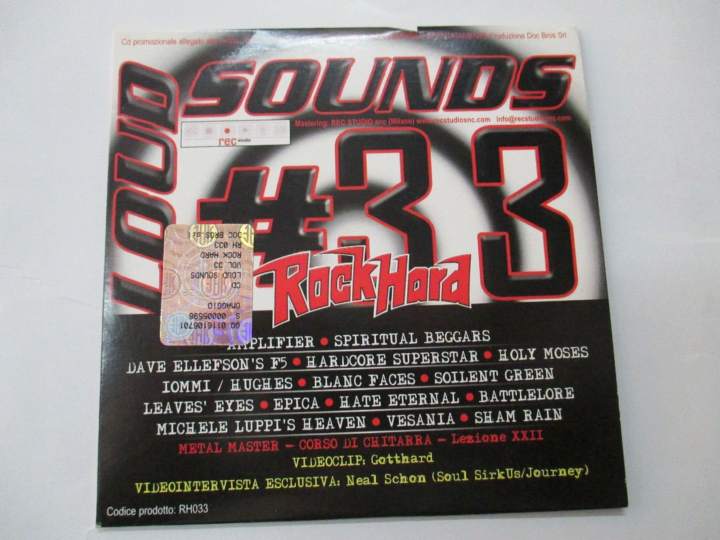 Loud Sounds #33 - Rock Hard - Cd