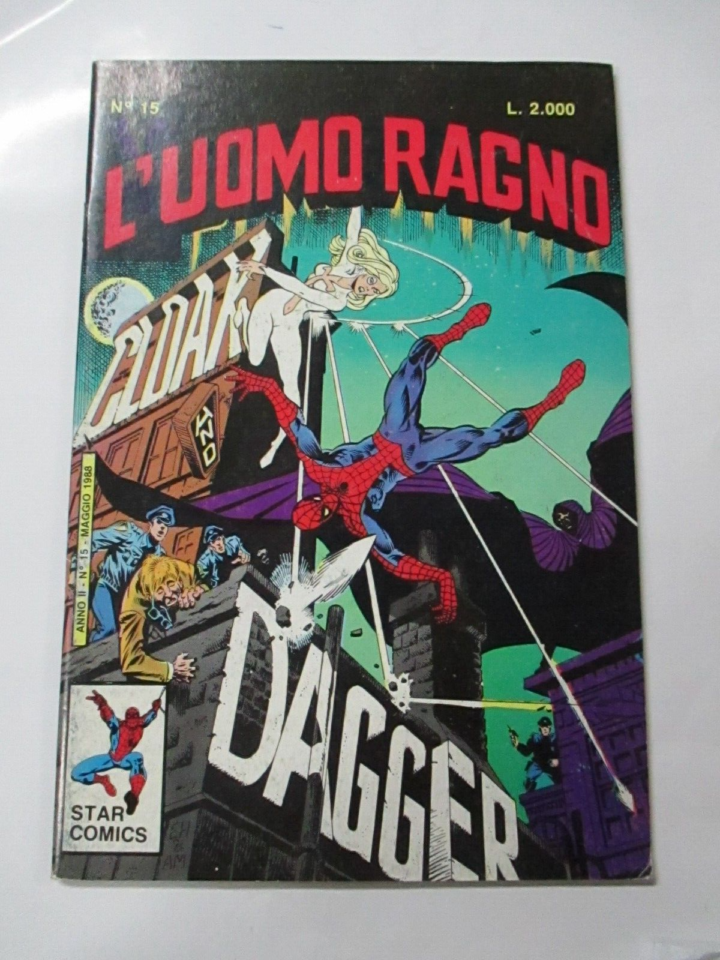 L'uomo Ragno N° 15 - Star Comics 1988 - 1° Edizione