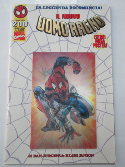 L'uomo Ragno N° 200 + Poster Edizione Numerata - Marvel Italia 1996