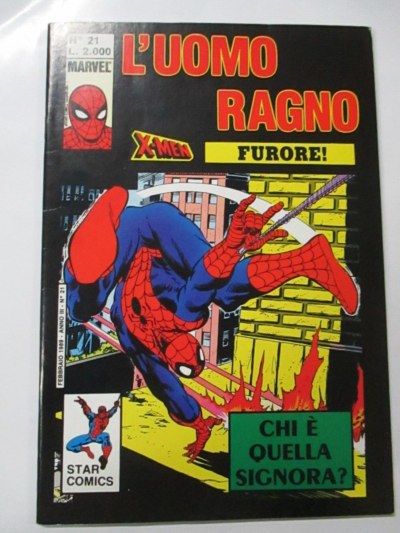L'uomo Ragno N° 21 - Star Comics 1989 - 1° Edizione