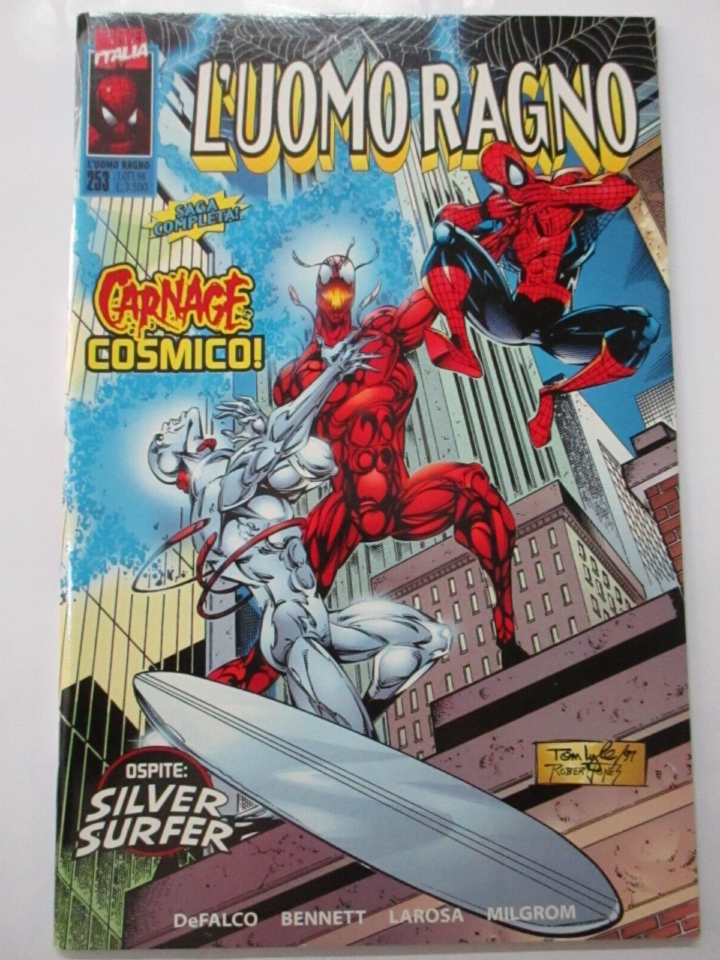 L'uomo Ragno N° 253 Carnage Cosmico - Marvel Italia 1998