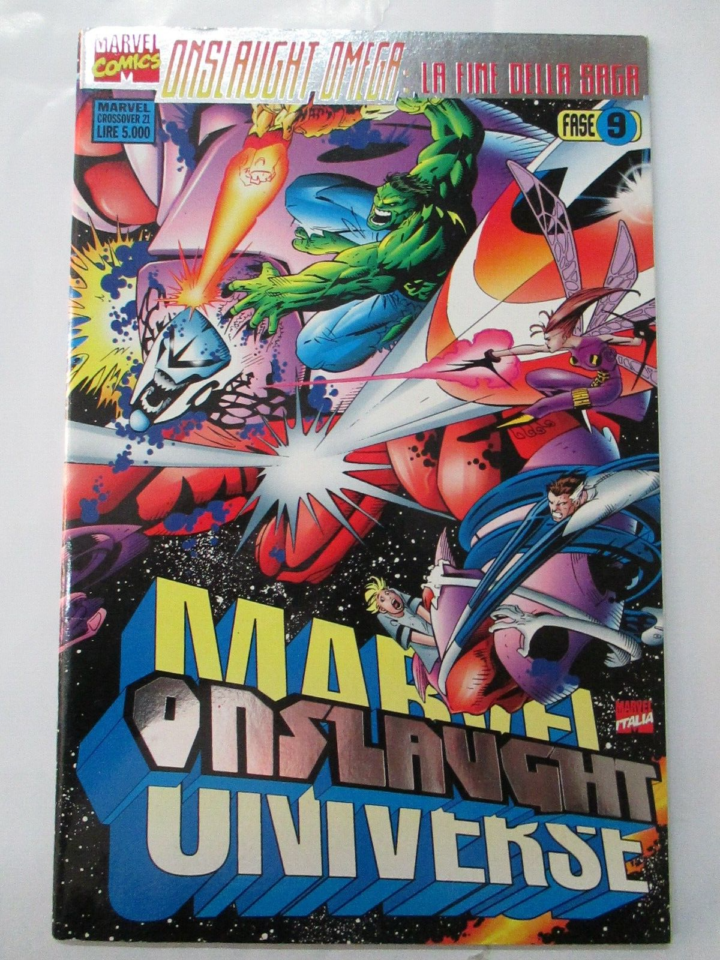 Marvel Universe Onslaught - Serie Completa - 9 Albi Spillati Marvel Italia 1997