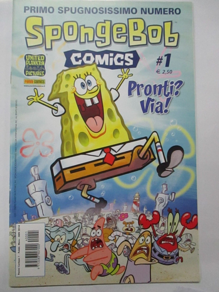 Spongebob Comics N° 1 - Panini Comics 2014