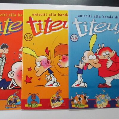Titeuf 1/6 - Serie Completa - Cult Comics - Panini Comics 1999