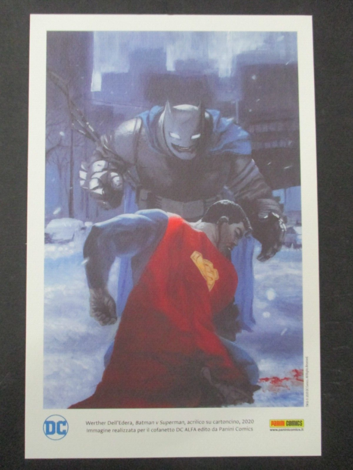 Dc Alfa - Cofanetto Tiratura Limitata - Batman Superman Flash - Panini Comics