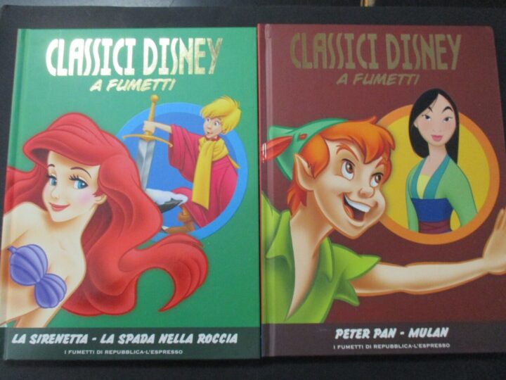 Classici Disney A Fumetti 1/11 - Sequenza Completa - Volumi Cartonati A Colori