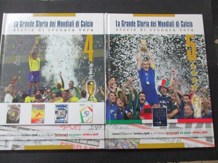 La Grande Storia Dei Mondali Di Calcio 1/5 - Ed. Conti 2006 - Serie Completa