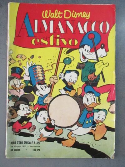 Almanacco Estivo 1952 - Albo D'oro Speciale 320 - Walt Disney Mondadori