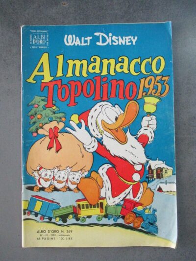 Almanacco Topolino 1953 - Albo D'oro 369 - Walt Disney Mondadori