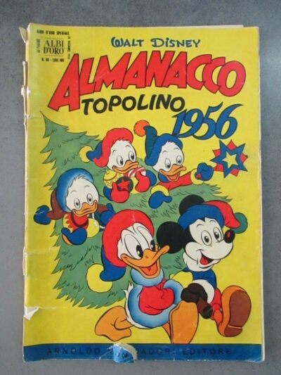 Almanacco Topolino 1956 - Albo D'oro 50 - Walt Disney Mondadori