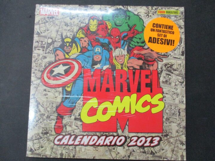 Calendario 2013 Marvel Comics - Panini Comics Blister Sigillato