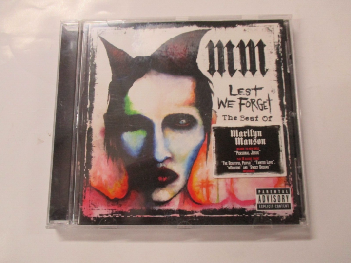 Marilyn Manson - Lest We Forget - The Best Of - Cd