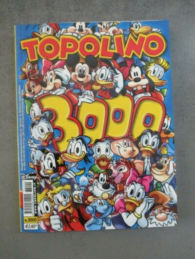 Topolino N° 3000 - Walt Disney 2013 - Ottimo - Nuovo!