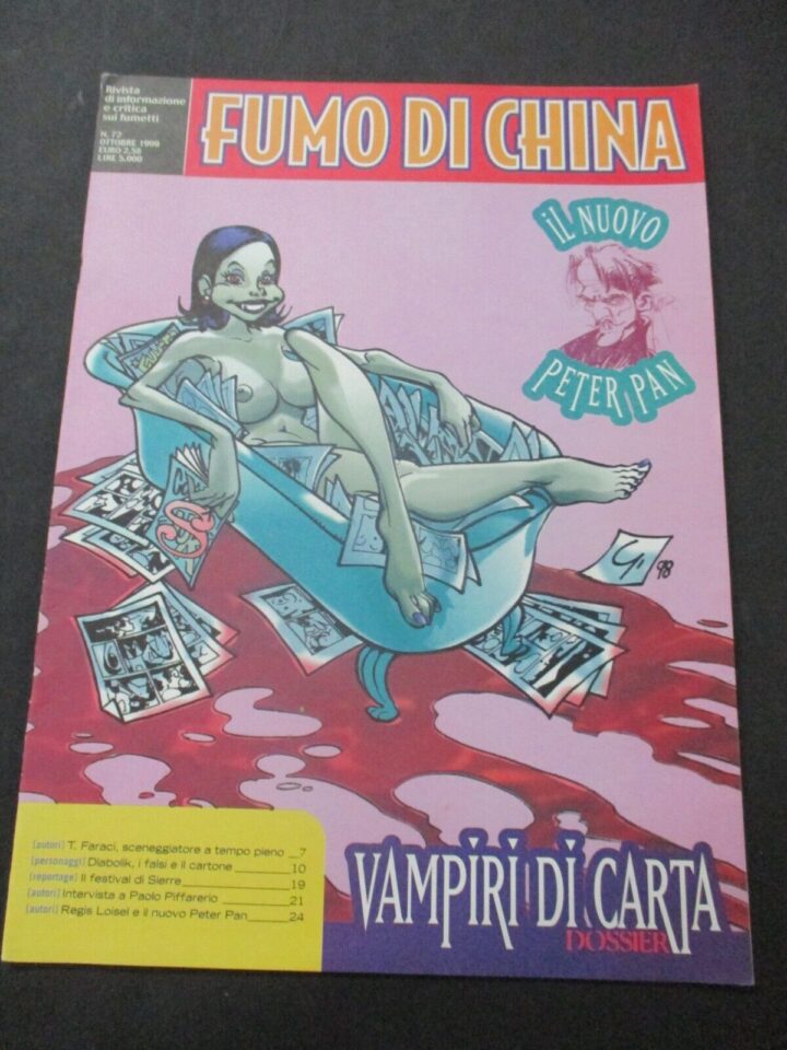 Fumo Di China N° 72/1999 - Vampiri Di Carta