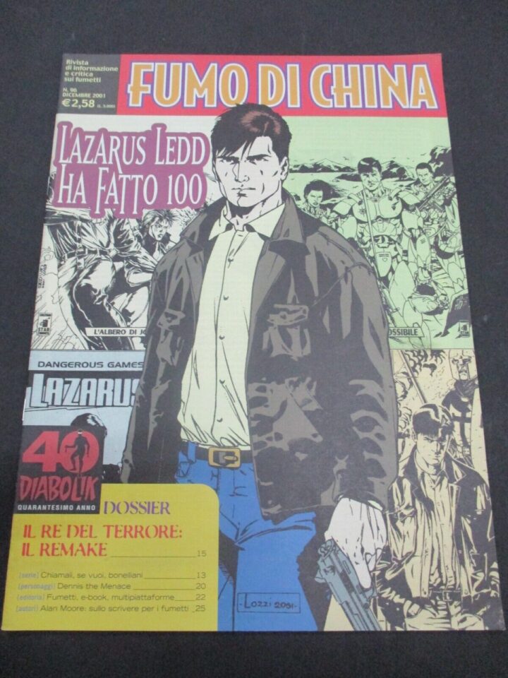 Fumo Di China N° 96/2001 - Lazarus Ledd - Dossier Il Re Del Terrore