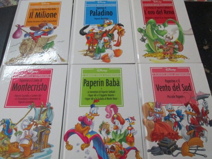 I Classici Della Letteratura Disney 1/30 - Corriere Della Sera - Serie Completa