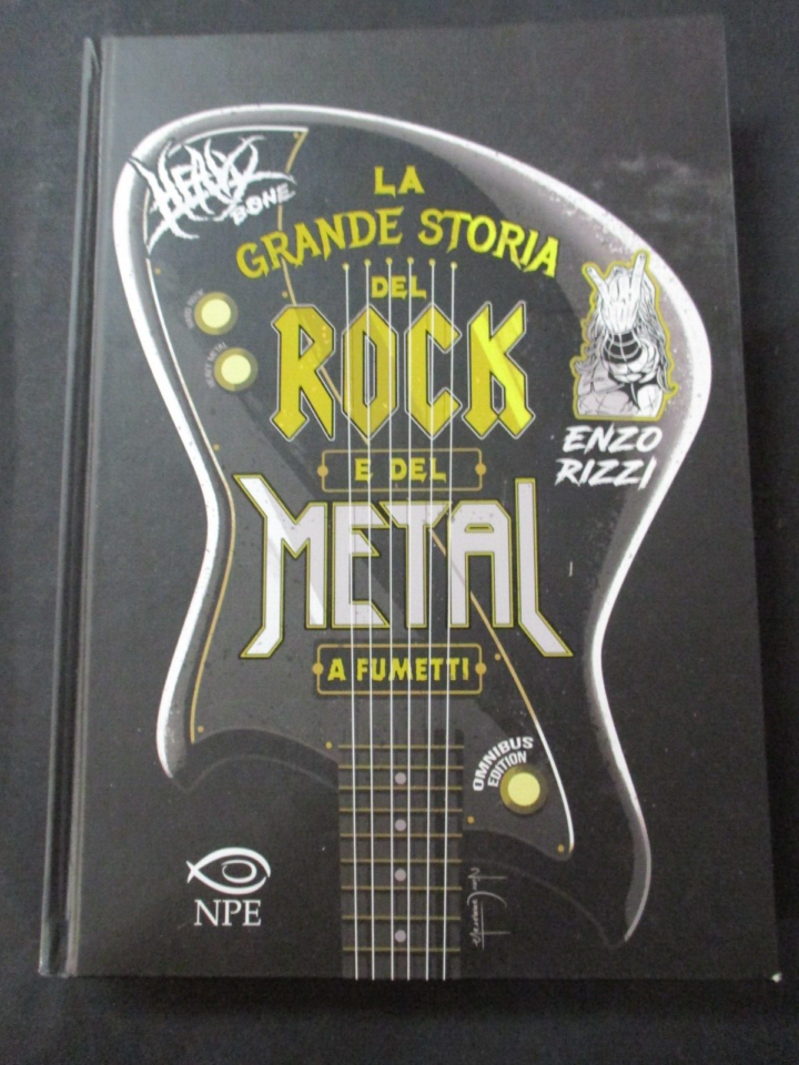La Grande Storia Del Rock E Del Metal A Fumetti - Ed. Npe 2021 - Cartonato