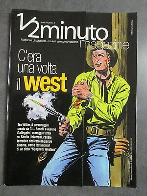 1/2 Minuto Magazine- Copertina Tex - C'era Una Volta Il West
